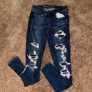 American Eagle Size 4 Long Jegging